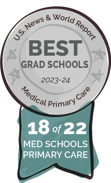 18 of 22 Best Med Schools Primary Care