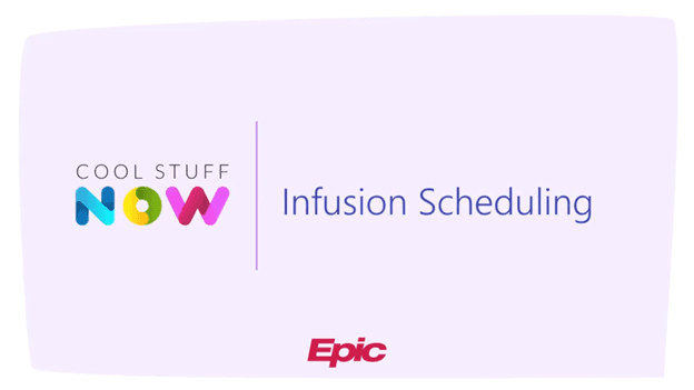 Cool Stuff Now: Infusion Scheduling